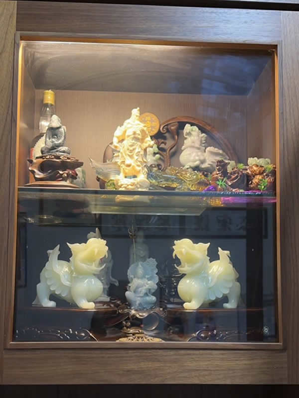 收購緬甸玉雕刻擺件