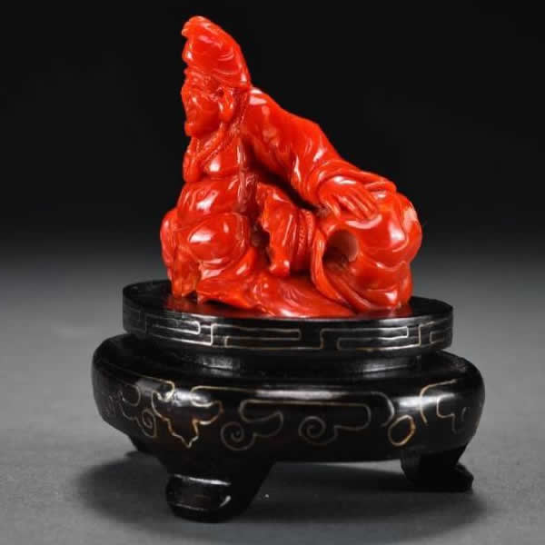 收購紅珊瑚擺件