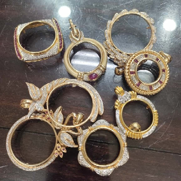 收購K金項鍊吊墜