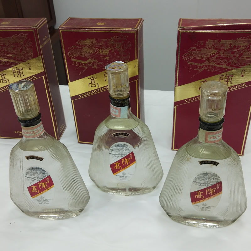 收購金門陳年高粱酒